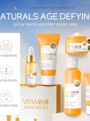 New Vitamin C Suit 5-piece Cleansing White Revitalizing Toner