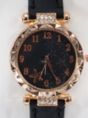 Women's Imitation Leather Strap Watch