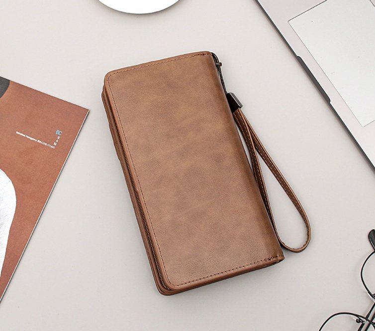 Men's Portable Wallet Long Zipper Multi Function ā Image 5