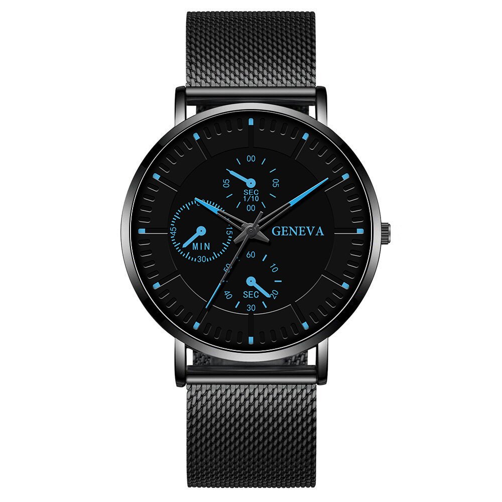 Korean Fashion Watch Men's Mesh Strap Simple ā Image 5