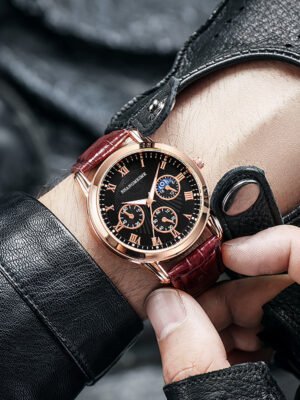 All-match Quartz Waterproof Watch Men