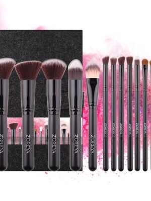 18pcs man-made fiber makeup set