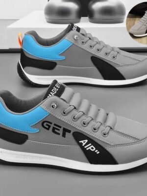 Men Sports Flat Shoes Comfortable Breathable Non-slip Wear-resistant Board Shoes