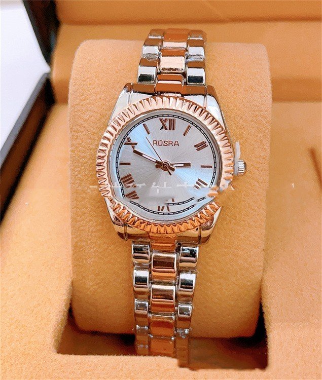 Foreign Trade Roman Scale Men's Steel Strap Watch In Stock Wholesale Rosra Fashion Fashion Quartz Couple Watch ā Image 10