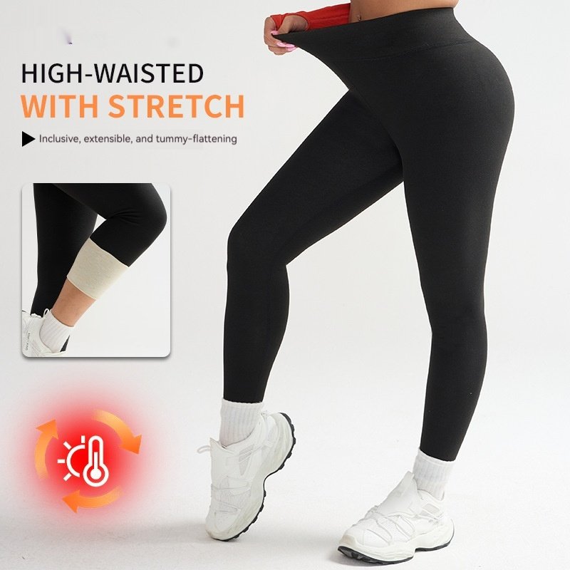Winter Peach-Butt Yoga Pants Thickened ā Image 3