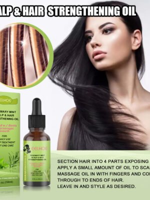 Rosemary Mint Hair Growth Fluid Scalp Massage