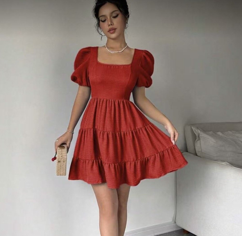Simple Versatile And Loose-fitting Dress That Flatters The Figure – Image 6