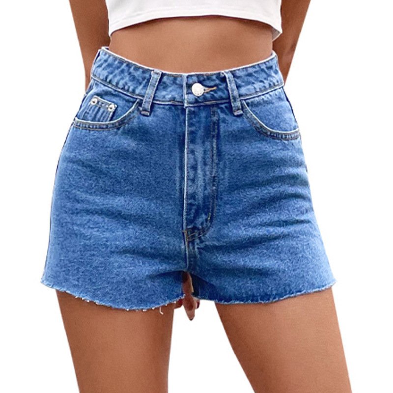 Women's Fashionable Loose Casual Denim High-Waist Shorts ā Image 5