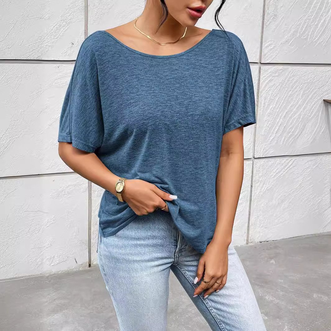 European And American Style Women Casual T-shirt – Image 3
