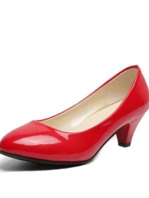 Shallow mouth professional high heels