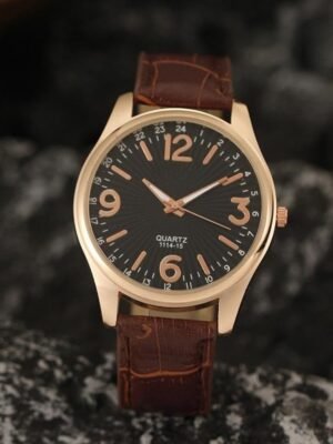 Men's Casual Belt Business Watch