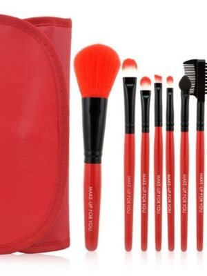7 make-up makeup brushes, high-end makeup brush bag, a variety of colors available