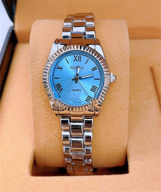 Foreign Trade Roman Scale Men's Steel Strap Watch In Stock Wholesale Rosra Fashion Fashion Quartz Couple Watch ā Image 4
