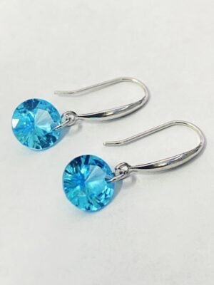 S925 Sterling Silver Zircon Ear Hook Women's Korean-style Fashion