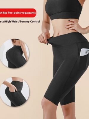 Yoga Pants Women's Sports Fitness Five-point Shark Pants
