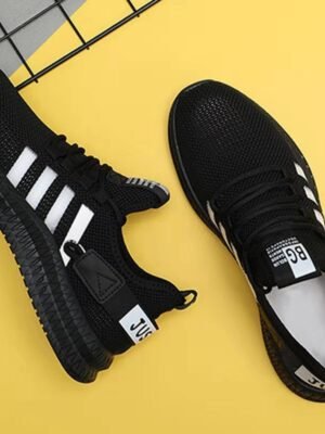 Men's Trendy Casual Sneakers Lace Up Cotton