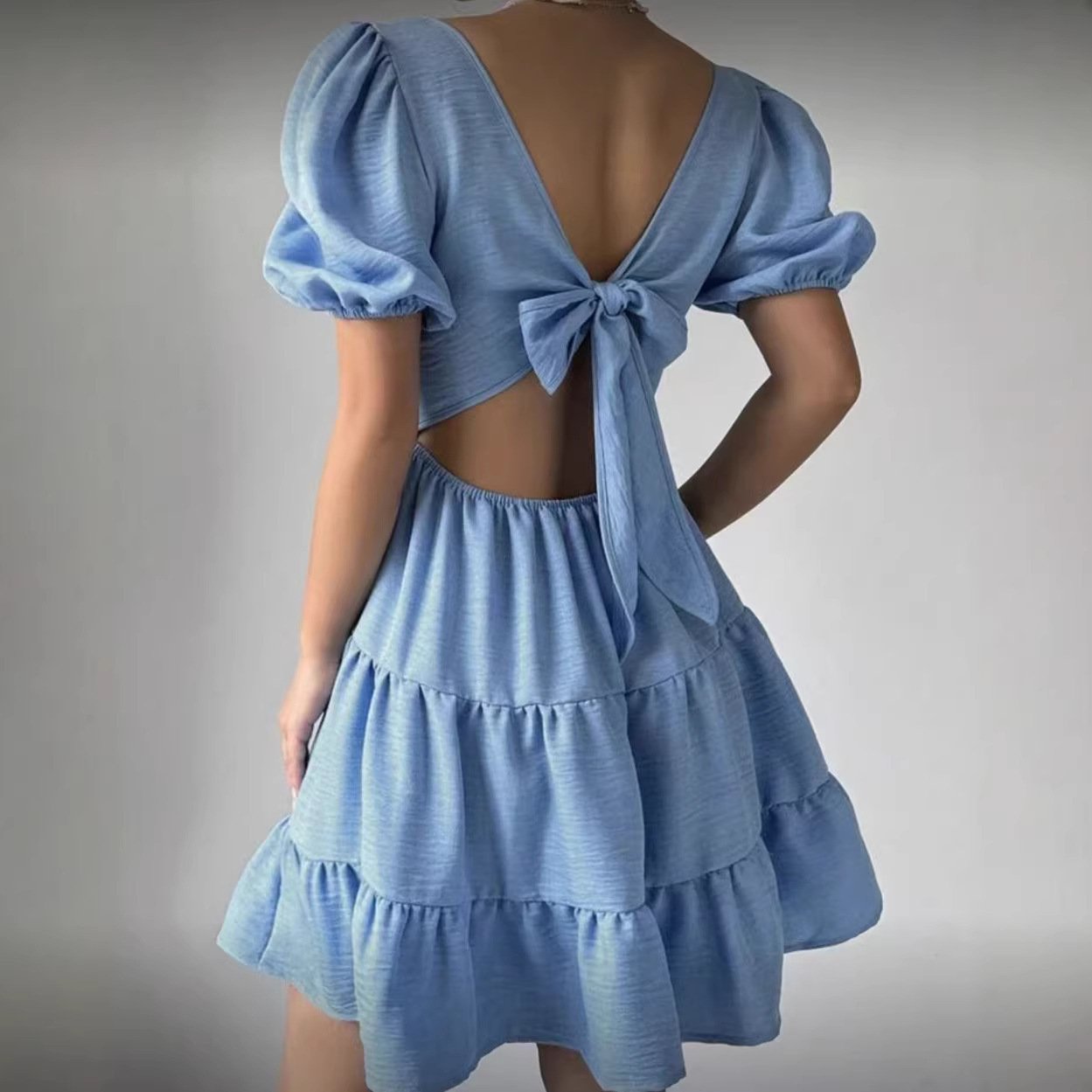 Simple Versatile And Loose-fitting Dress That Flatters The Figure – Image 2