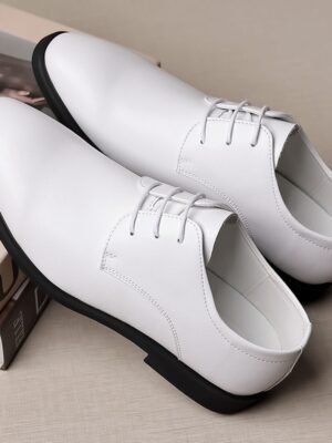 Men's Fashionable Casual Business Leather Shoes With Soft Soles