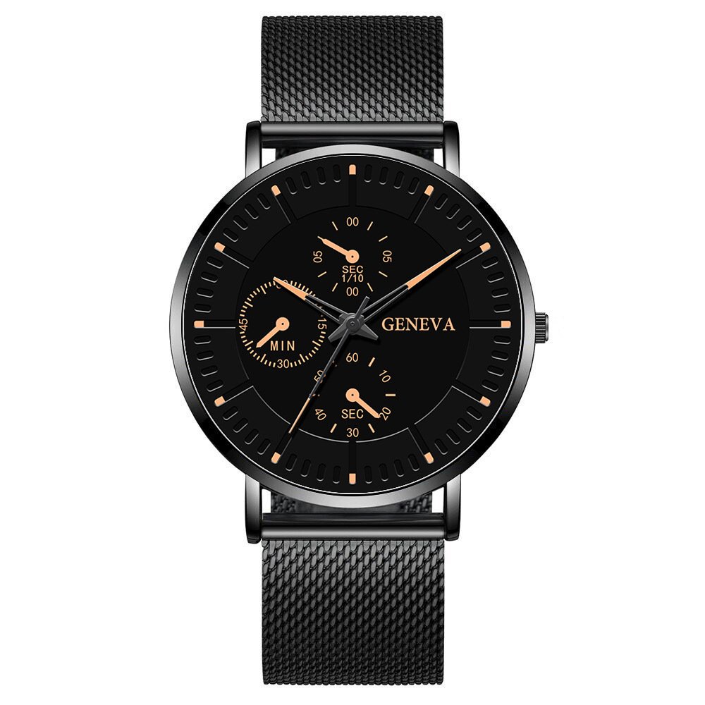 Korean Fashion Watch Men's Mesh Strap Simple ā Image 8