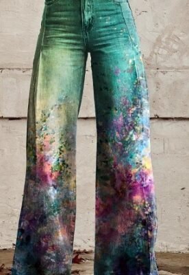 Women's Casual Pants Thin Imitation Jeans
