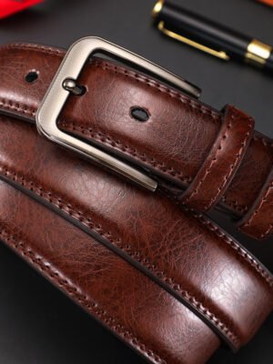 Youth Simplicity All-match Pin Buckle Pant Belt