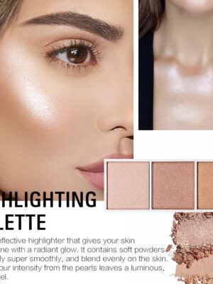 3 Color Blush high gloss repair plate