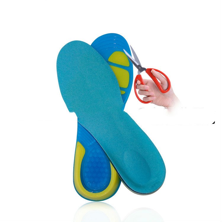 Shock Absorbing And Decompression Basketball Football Running Silicone Insole ā Image 3