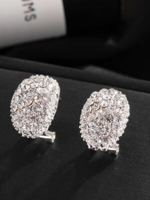 New trendy personality French style ear button women
