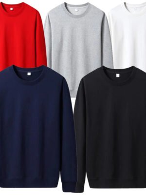 Mens Casual Hoodie Solid-color Sweatshirt Fashionable