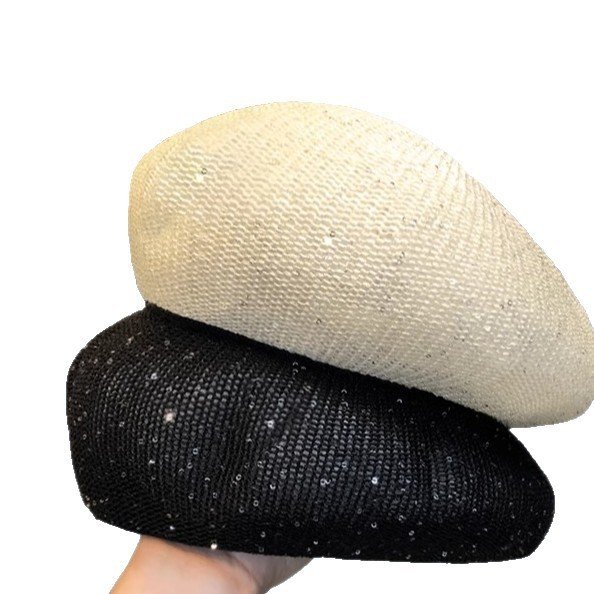 Sequin Beret, Korean-style Casual All-match Painters Cap ā Image 5