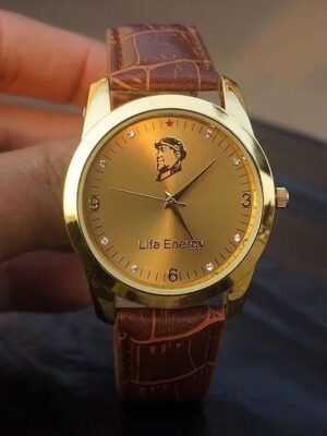 Mens Quartz Watch Commemorating A GreatFigure