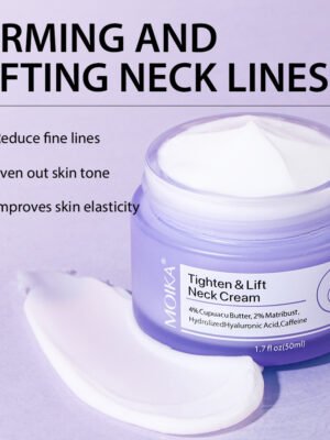 Neck Wrinkle Removal Cream Tightening Firming Fade Fine Lines Anti-Aging Necklines Lifting Shaping Beauty Neck Cream