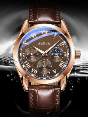Luminous Quartz Nonmechanical Watch With Water Resistance