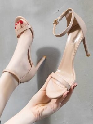 Women's Stiletto Open Toe High Heels