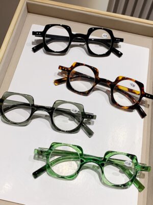 Anti-blue Light Retro Frame Presbyopic Glasses Men Old Reading Glasses