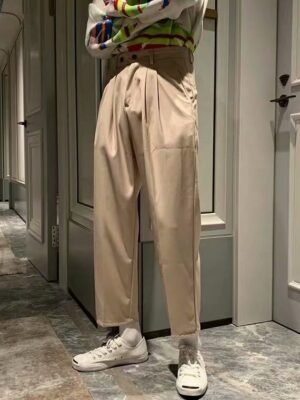 Pendant Straight Tube Vintage Trend Loose Men's Casual Trousers