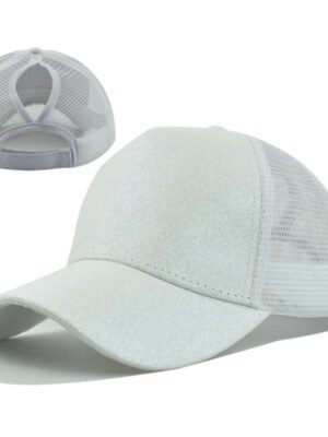 Women's Netting Breathable, Allowing Hair To Be Exposed. Fashionable And Simple Style Baseball Cap. Suitable For Sisters To Go Out And Do Outdoor Activities.