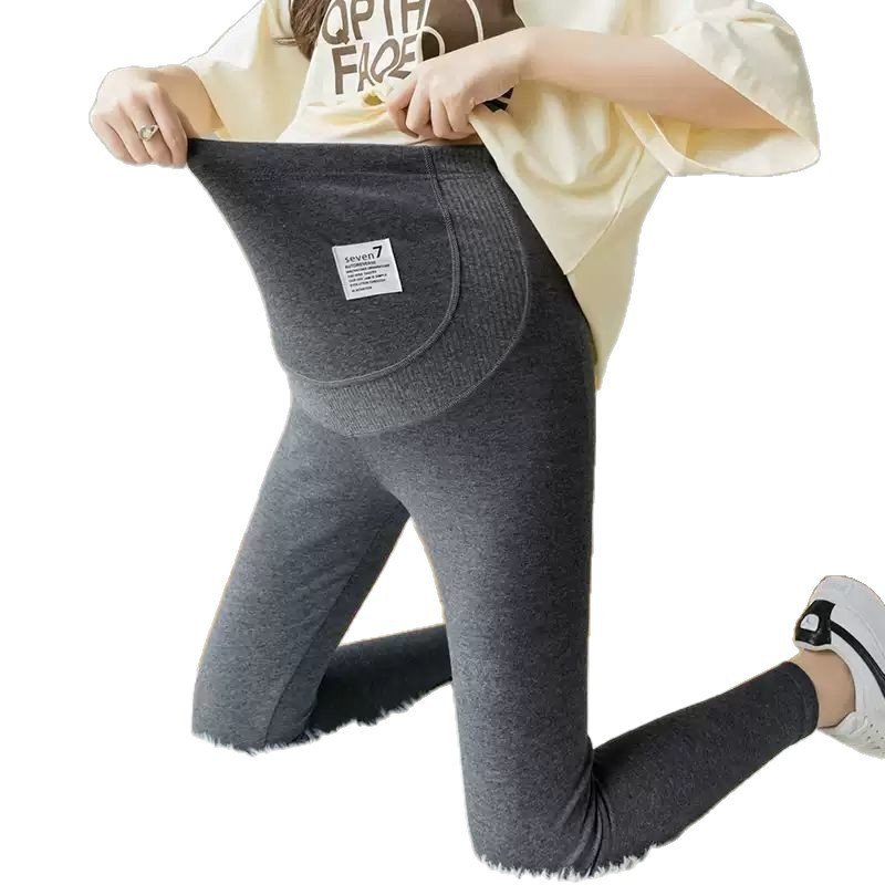 Not Tight Belly Casual Leggings High Elastic Maternity Belly Support Pants ā Image 5