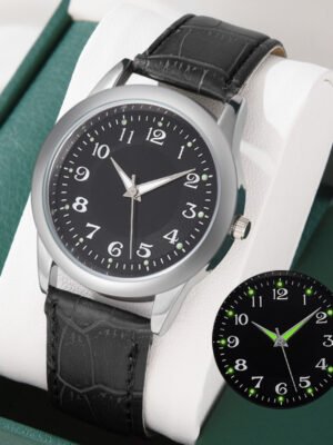 Quartz Men's Watch Business Roman Scale