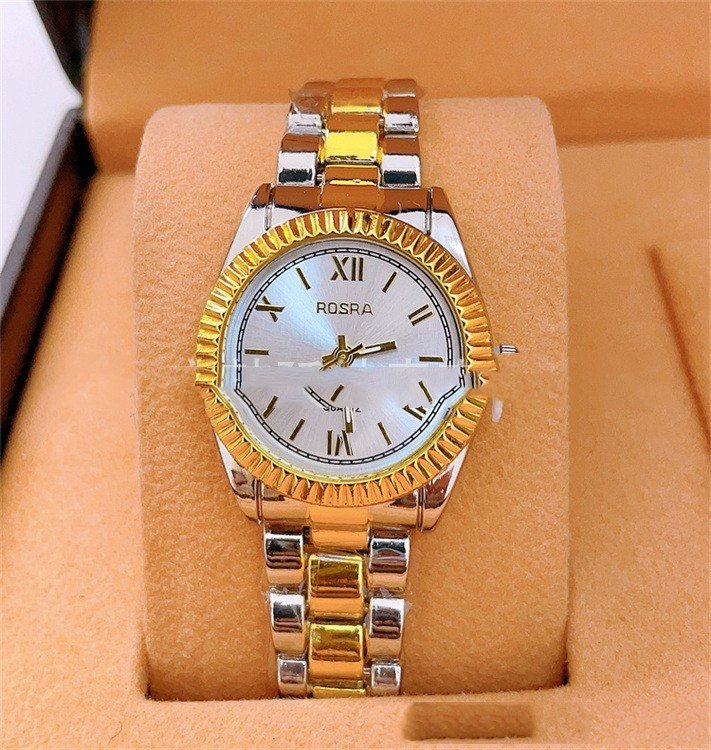 Foreign Trade Roman Scale Men's Steel Strap Watch In Stock Wholesale Rosra Fashion Fashion Quartz Couple Watch ā Image 6
