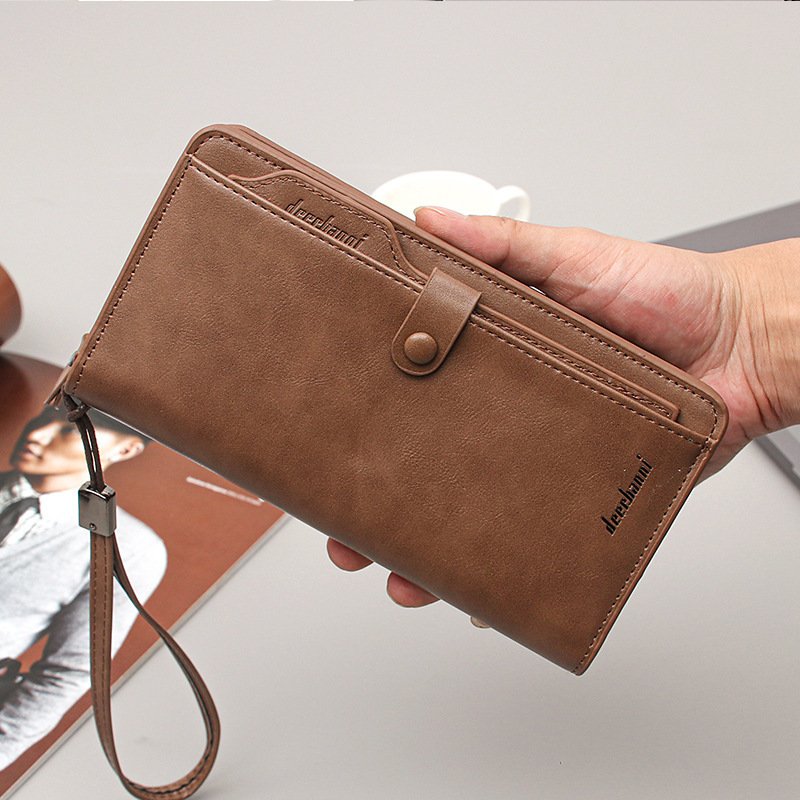 Men's Portable Wallet Long Zipper Multi Function ā Image 2