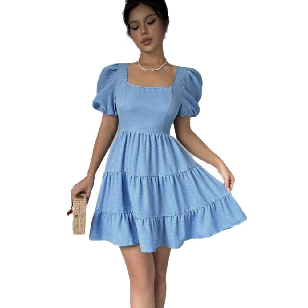 Simple Versatile And Loose-fitting Dress That Flatters The Figure – Image 5