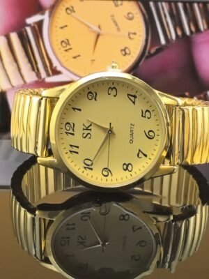 Quartz Watch With A Pointer-style Digital Face For Men And Women