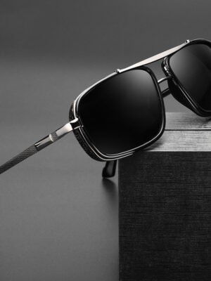 Polarized TAC Punk Sunglasses Kagal Oval Frame
