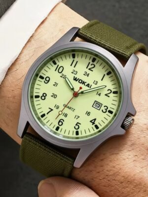 Mens Casual Calendar Sports Quartz Watch
