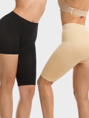 High-low Waist Seamless Shape Pants