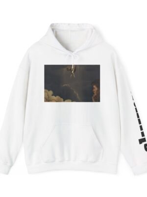 Drop-shoulder Sleeve Casual Sports Hoodie Sweater