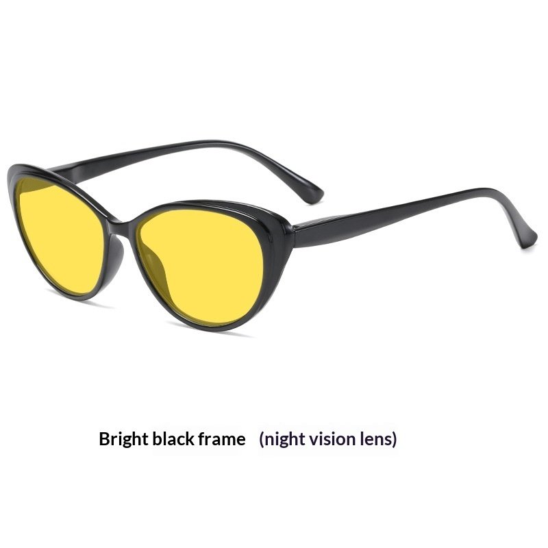 Retro Cat-eye Night Vision Blue Light Blocking Sunglasses For Men And Women ā Image 4