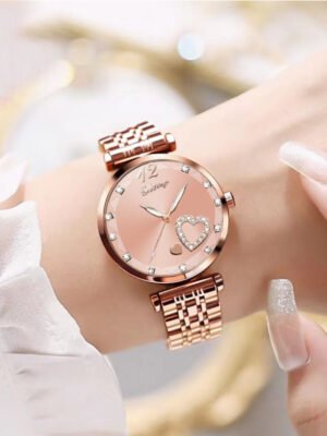 Women's Good-looking Niche Diamond Student Watch Simple