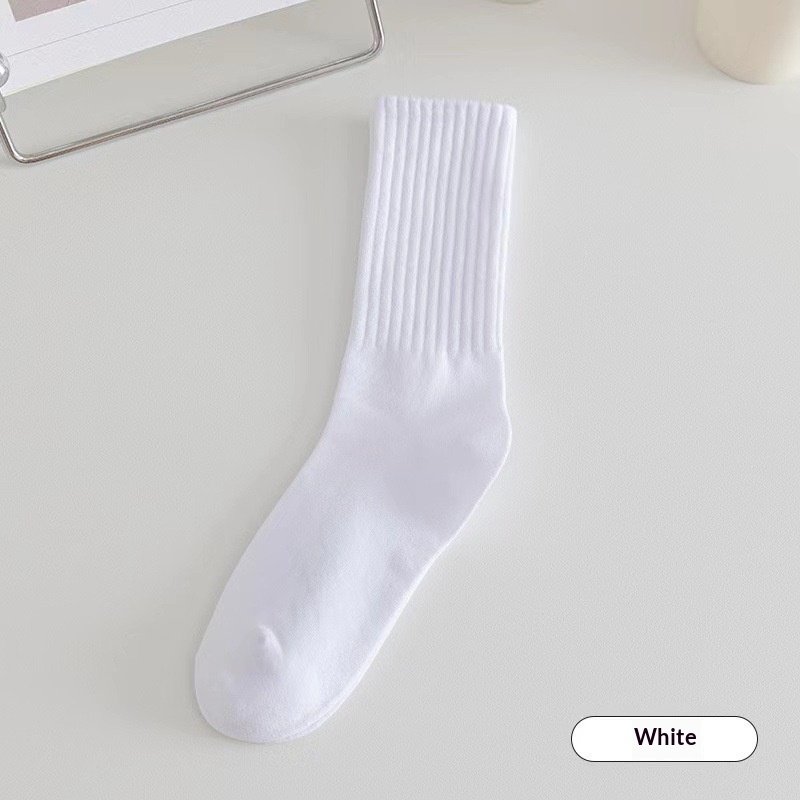 Solid-color Odor-resistant BreathableSweat-absorbing Socks – Image 6